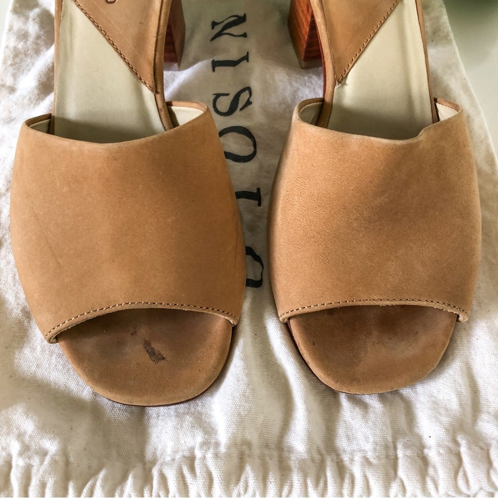 Nisolo Elizabeth Slide Heel Sandal size 6 - Picture 5 of 11